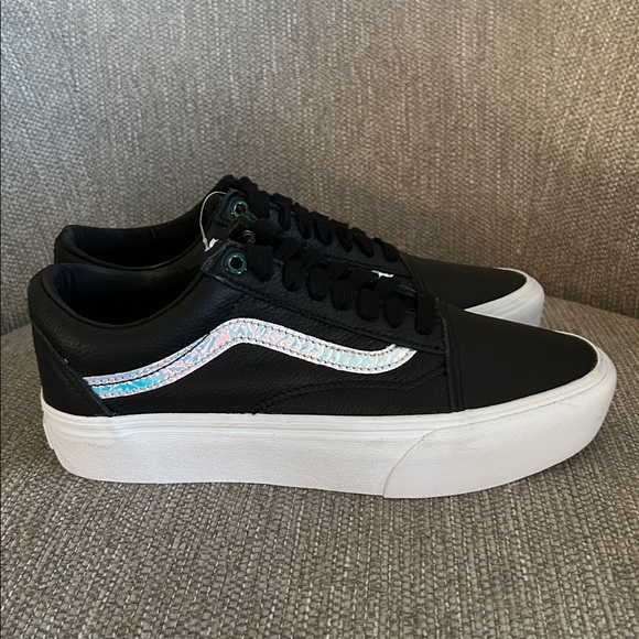 Vans Old Skool Holo Sidestripe Platform Sneakers - Picture 3 of 8